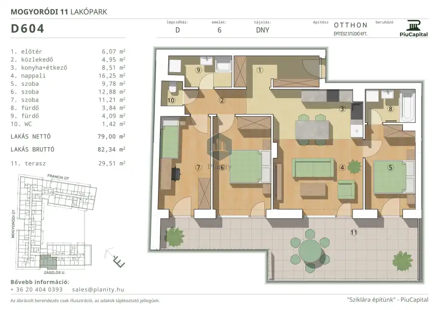 eladó új építésű téglalakás, Budapest, XIV. kerület