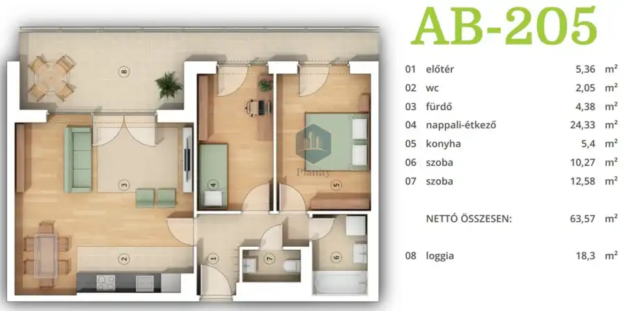 eladó új építésű téglalakás, Budapest, XIV. kerület