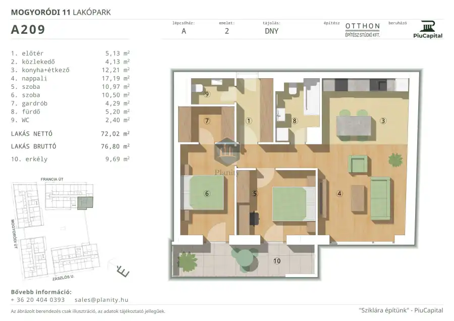 eladó új építésű téglalakás, Budapest, XIV. kerület