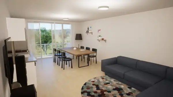 Eladó új építésű téglalakás, Komárom 3 szoba 56 m² 57.912 M Ft