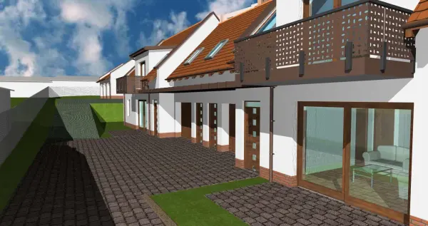 Eladó új építésű téglalakás, Paks 1+2 szoba 70 m² 77 M Ft