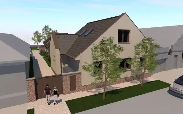 Eladó új építésű téglalakás, Paks 3+1 szoba 75 m² 83 M Ft