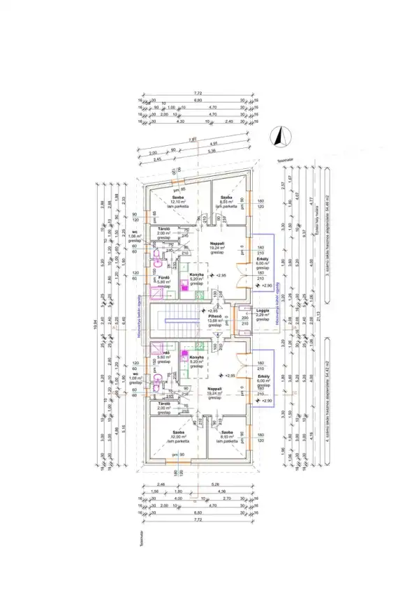 Eladó új építésű téglalakás, Pécs 1+1 szoba 54 m² 54 M Ft