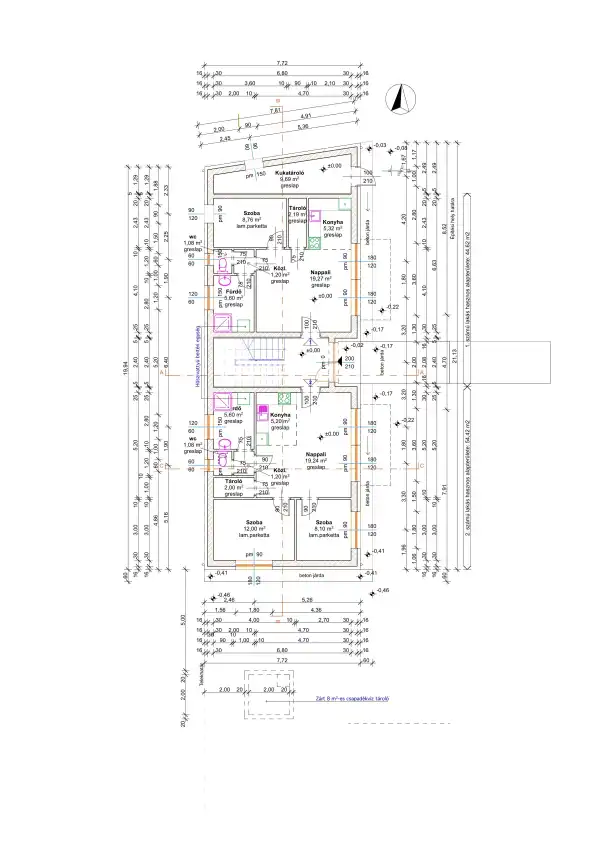 Eladó új építésű téglalakás, Pécs 1 szoba 44 m² 50 M Ft