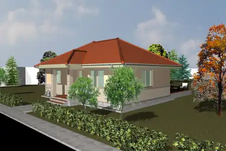 eladó újépítésű családi ház, Tura