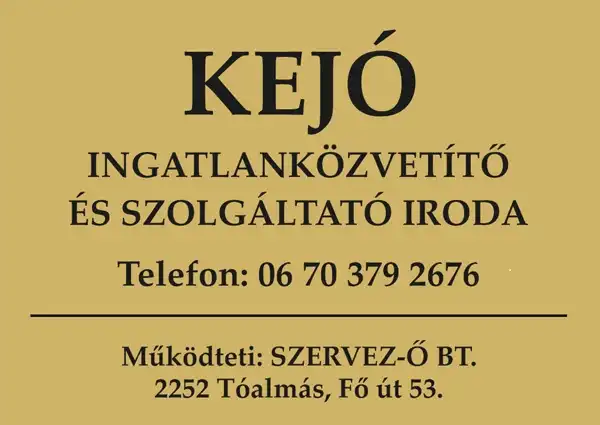 KEJÓ Ingatlan